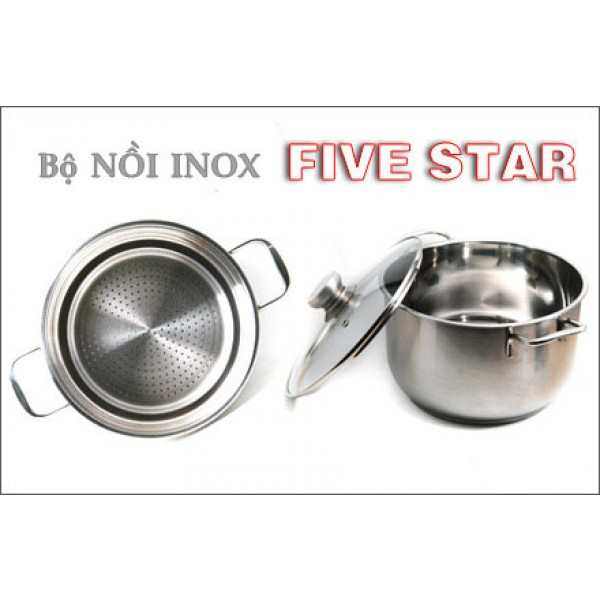 Bộ nồi xửng hấp Fivestar 26cm