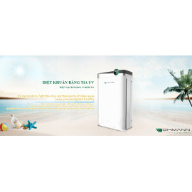 Máy lọc không khí bù ẩm khử mùi tạo ion âm Bohmann B4.02 bảo hành 12 tháng