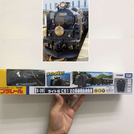 Mô hình tàu hỏa chạy pin Takara Tomy S-29 Steam Locomotive C6120 có đèn loại to (Box)
