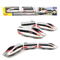 Mô hình tàu điện Takara Tomy Hong Kong MTR Vibrant Express chạy pin loại to (Box)