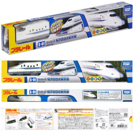 Mô hình tàu điện Takara Tomy S-01 N700A Shinkansen Bullet chạy pin loại to (Box)