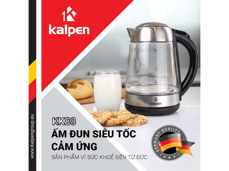 Electric Kettle Stainless Steel 1.7L KS88
