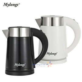 Ấm siêu tốc mini 2 lớp ruột Inox Mylongs MY-0808 dung tích 0.8 lít