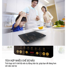 Bếp điện từ cảm ứng Easy Cooking Supor SDHCB11TVN-GR-210 công suất 2100W