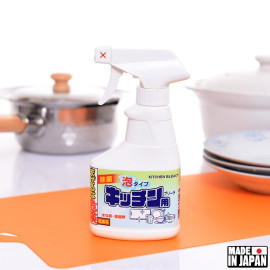 Chai xịt tẩy rửa đồ dùng nhà bếp Rocket Soap Japan 300ml nội địa Nhật
