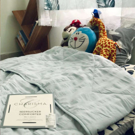 Chăn hè cotton đũi Charisma 1m8x2m2 hàng Việt Nam xuất Hàn