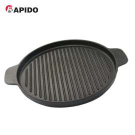 Chảo gang nướng 26cm Rapido Cast Iron Grill dùng bếp từ