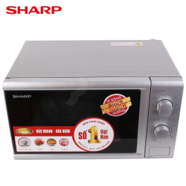 Lò vi sóng có nướng Sharp R-G226VN-S dung tích 20 lít, bảo hành 12 tháng