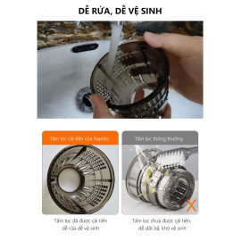 Máy ép chậm Rapido RSJ150 công suất 150W, bảo hành 12 tháng điện tử