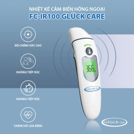 Nhiệt kế cảm biến hồng ngoại Gluck Care FC-IR100 thương hiệu Đức bảo hành 24 tháng