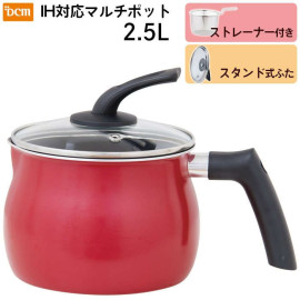 Nồi chiên ngập dầu DCM Nhật Bản 2.5 lít đáy từ kèm rổ chiên Inox, vung tự đứng