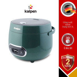 Nồi cơm điện ủ ấm 3D cao cấp Kalpen R2 dung tích 1.2L chuẩn Đức, bảo hành 2 năm