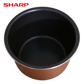 Nồi cơm điện Sharp dung tích 0.72 lít KS-A08V-WH, bảo hành 12 tháng