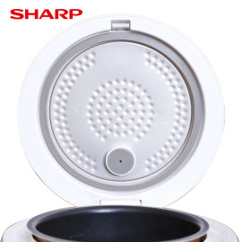 Nồi cơm điện Sharp dung tích 0.72 lít KS-A08V-WH, bảo hành 12 tháng