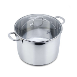 Nồi luộc gà inox 304 cao cấp 5 đáy Kalpen size 28cm bảo hành 5 năm