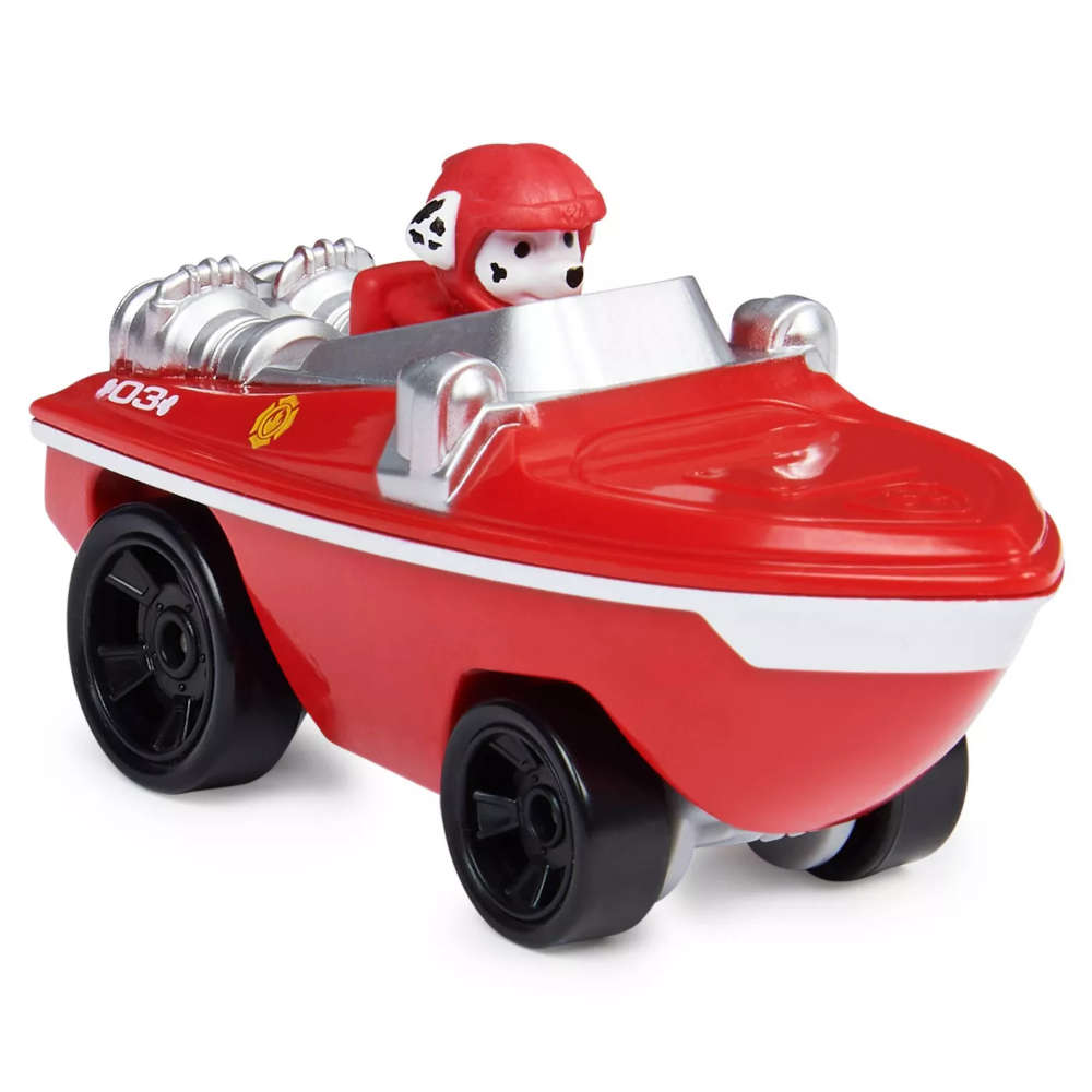 Mô hình Cano cứu hộ Paw Patrol True Metal tỷ lệ 1:55 - Marshall Sea Patrol (No box)