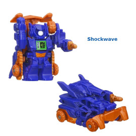 Bộ 3 đồ chơi Robot Transformer Mini Bot Shots - Bumblebee, Shockwave và Skyquake (Box)