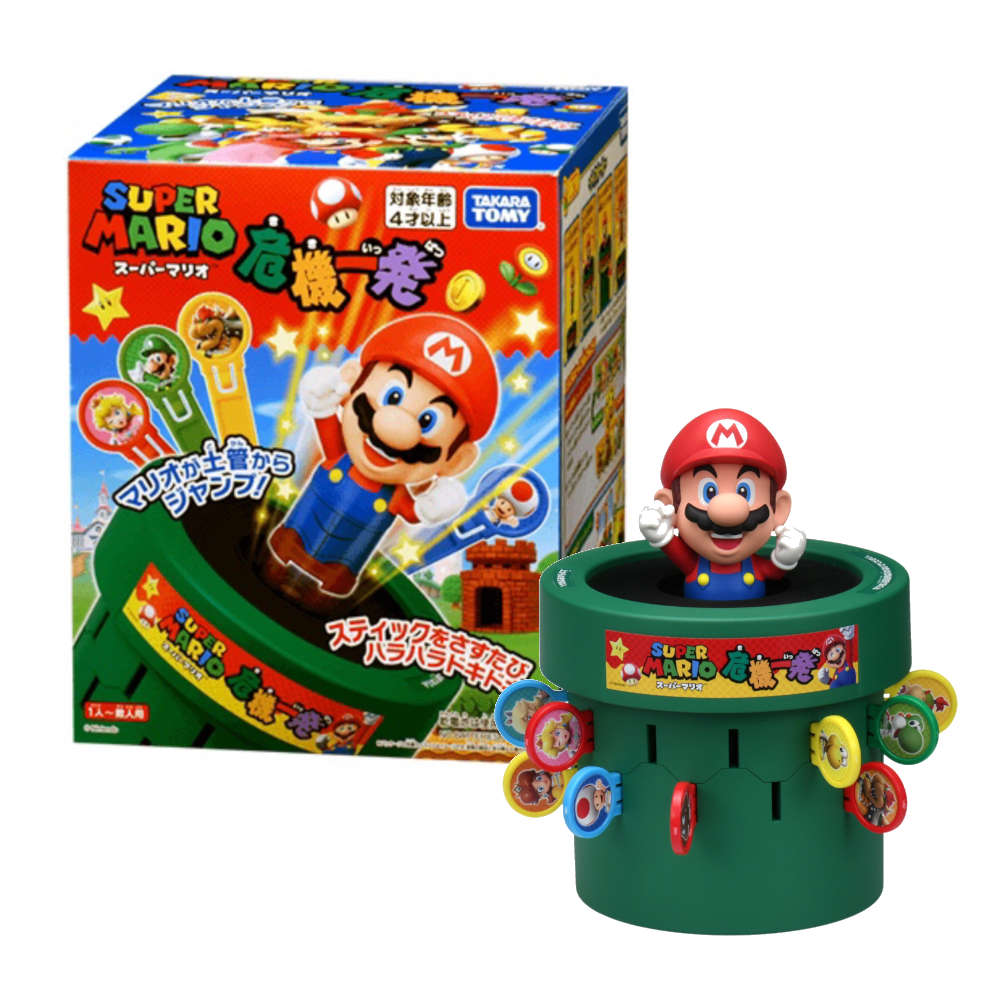 Bộ trò chơi phóng Super Mario Popup Pirate Takara Tomy dành cho 2-4 người chơi (Box)