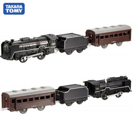 Mô hình tàu hỏa chạy pin Takara Tomy S-28 Steam Locomotive D51-200 có đèn loại to (Box)