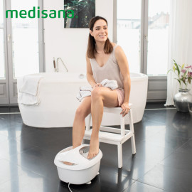 Bồn ngâm massage chân tự động Medisana FS888 Premium Foot Spa hàng Đức