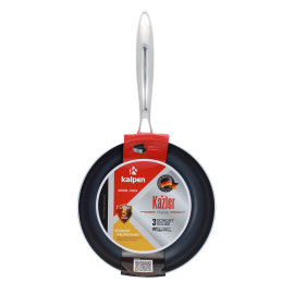 Chảo inox 3 lớp đúc liền khối chống dính Kalpen Kazler 24cm, bảo hành 5 năm