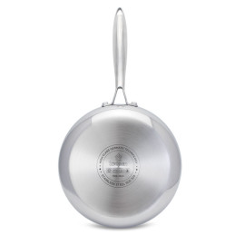 Chảo inox 3 lớp đúc liền khối chống dính Kalpen Kazler 20cm, bảo hành 5 năm