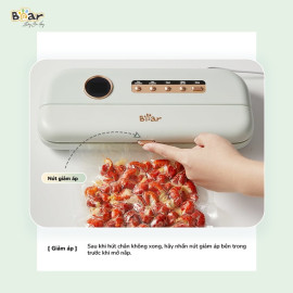 Máy hút chân không bảo quản thực phẩm Bear 95W SB-CK95W, bảo hành 18 tháng