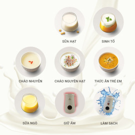 Máy làm sữa hạt CREEN CR-10 dung tích 1200ml, chuẩn công nghệ Châu Âu