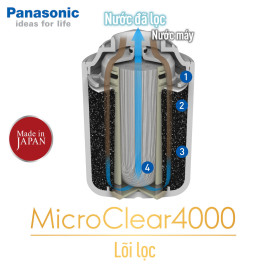 Máy lọc nước tại vòi Panasonic TK-CJ300-WVN công suất 4000L xuất xứ Nhật Bản