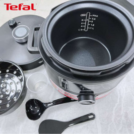 Nồi áp suất điện đa năng Tefal Turbo Cuisine 5L CY754830, bảo hành 24 tháng