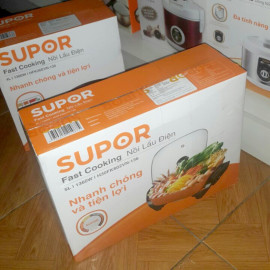 Nồi lẩu điện Fast Cooking Supor H30FK802VN-136 công suất 1360W, bảo hành 12 tháng