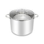 Nồi luộc gà inox 304 cao cấp 5 đáy Kalpen Lermat 30cm, bảo hành 5 năm