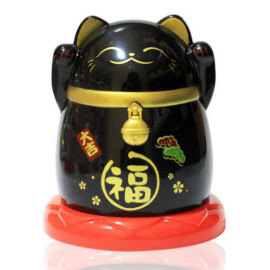 Ống đựng tăm Mèo thần tài Maneki-Neko Nhật Bản Miki 4640