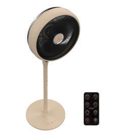 Quạt cây Hawonkoo DC FDH-012-SPEED24 có điều khiển màu nâu xuất xứ Thái Lan