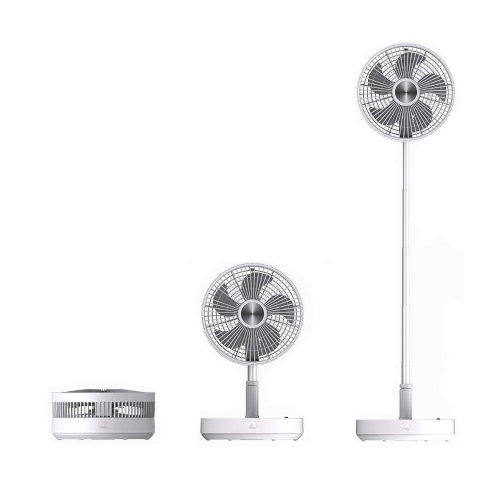 Quạt tích điện gấp gọn thông minh RoHS 10800mAh dùng tới 50h xuất EU