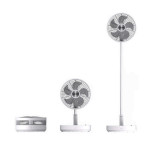 Quạt tích điện gấp gọn thông minh RoHS 10800mAh dùng tới 50h xuất EU