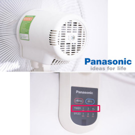 Quạt treo tường Panasonic F‑409MG có khiển, xuất xứ Malaysia, bảo hành 12 tháng