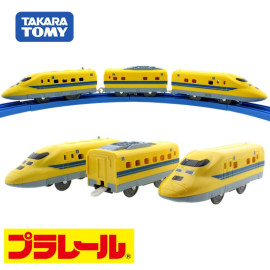 Mô hình tàu điện Takara Tomy ES-05 Class 923 Shinkansen Type Dr.Yellow chạy pin loại to (Box)