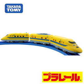 Mô hình tàu điện Takara Tomy ES-05 Class 923 Shinkansen Type Dr.Yellow chạy pin loại to (Box)