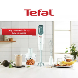 Máy xay sinh tố cầm tay Tefal Optichef HB643138 công suất 800W, bảo hành 2 năm