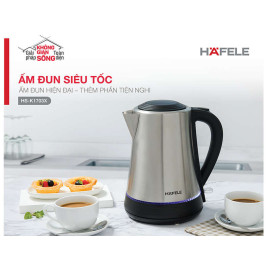 Ấm siêu tốc Inox 304 Hafele HS-K1703X dung tích 1.7L công suất 2200W