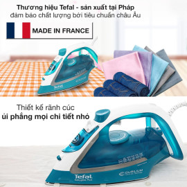 Bàn ủi hơi nước Tefal EasyGliss Plus FV5737E0 công suất 2500W Made in France