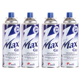 Set 4 bình gas mini Maxsun Vina 520ml