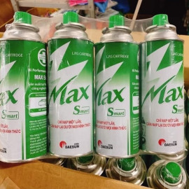 Set 4 bình gas mini Maxsun Smart 520ml
