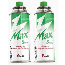 Set 4 bình gas mini Maxsun Smart 520ml