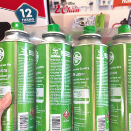 Set 4 bình gas mini Maxsun Smart 520ml