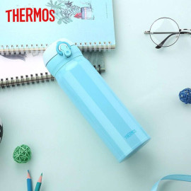 Bình giữ nhiệt nút bấm Thermos Nhật Bản dung tích 500ml, sản xuất Malaysia