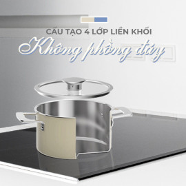 Bộ 3 nồi inox 304 đúc liền khối Levante GUME Hàn Quốc GMP18