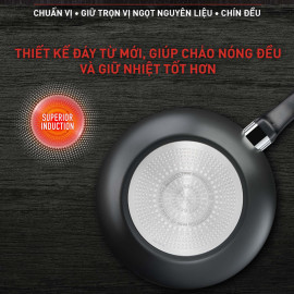 Chảo chiên chống dính đáy từ Tefal Ultimate 20cm - Made in France