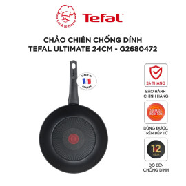 Chảo chiên chống dính đáy từ Tefal Ultimate 24cm - Made in France